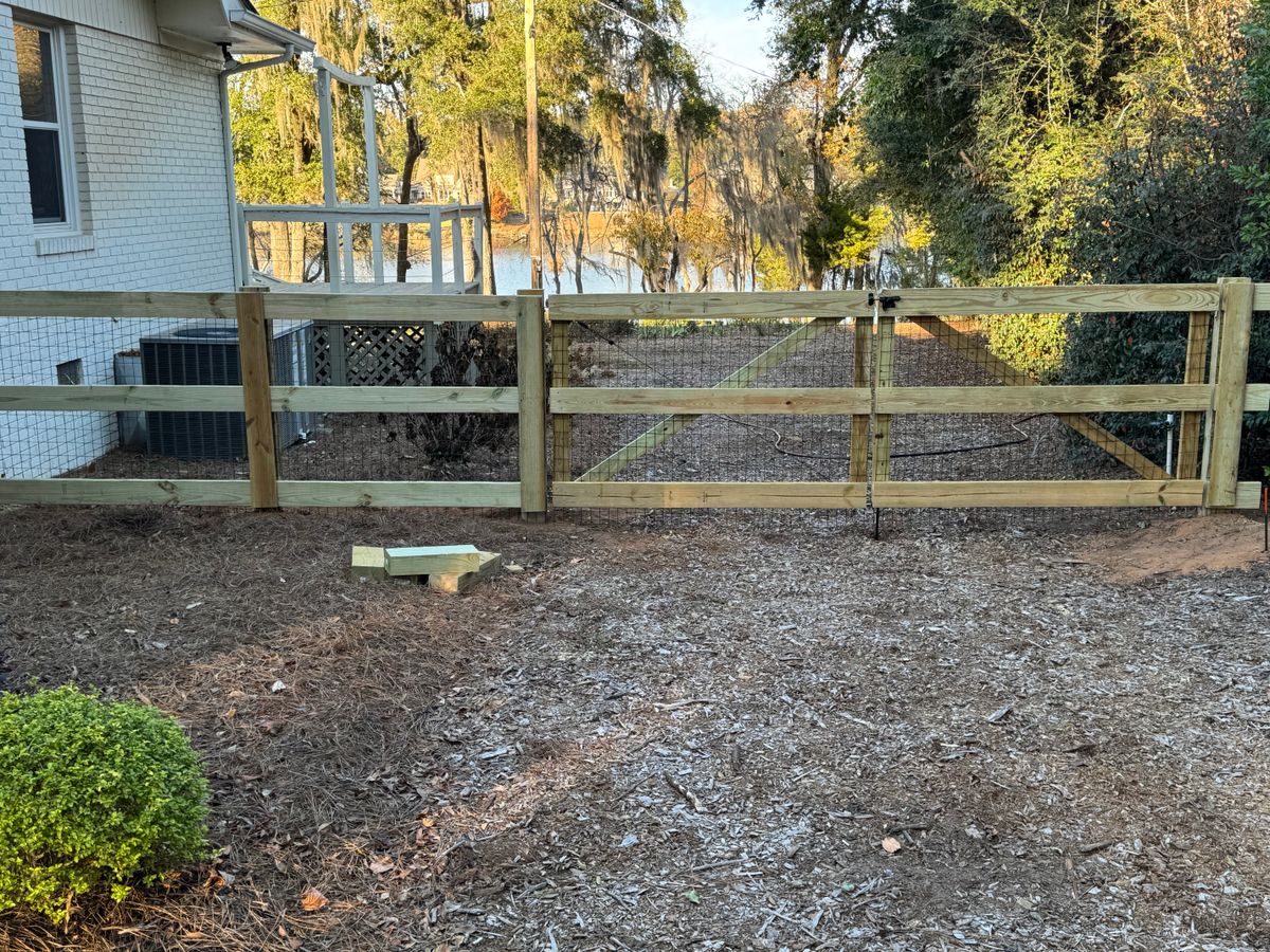 Fencing for Camalett Services in Perry, GA