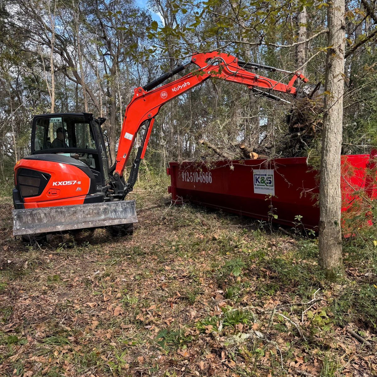 Land Clearing & Demolition for Diamond B Earthworks in Camden County, GA