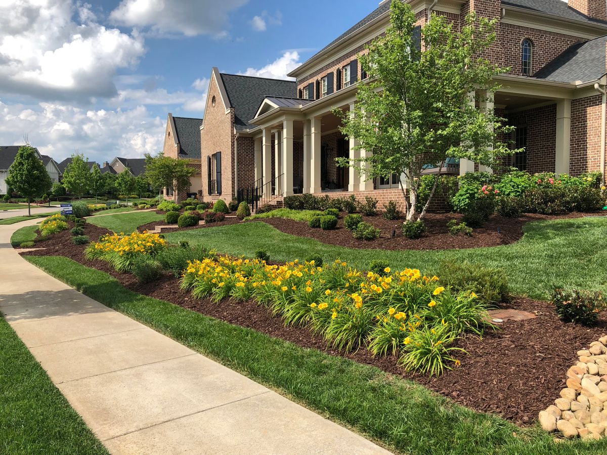 Landscape Design and Installation for Russell's Lawn Care Plus in Nashville, TN