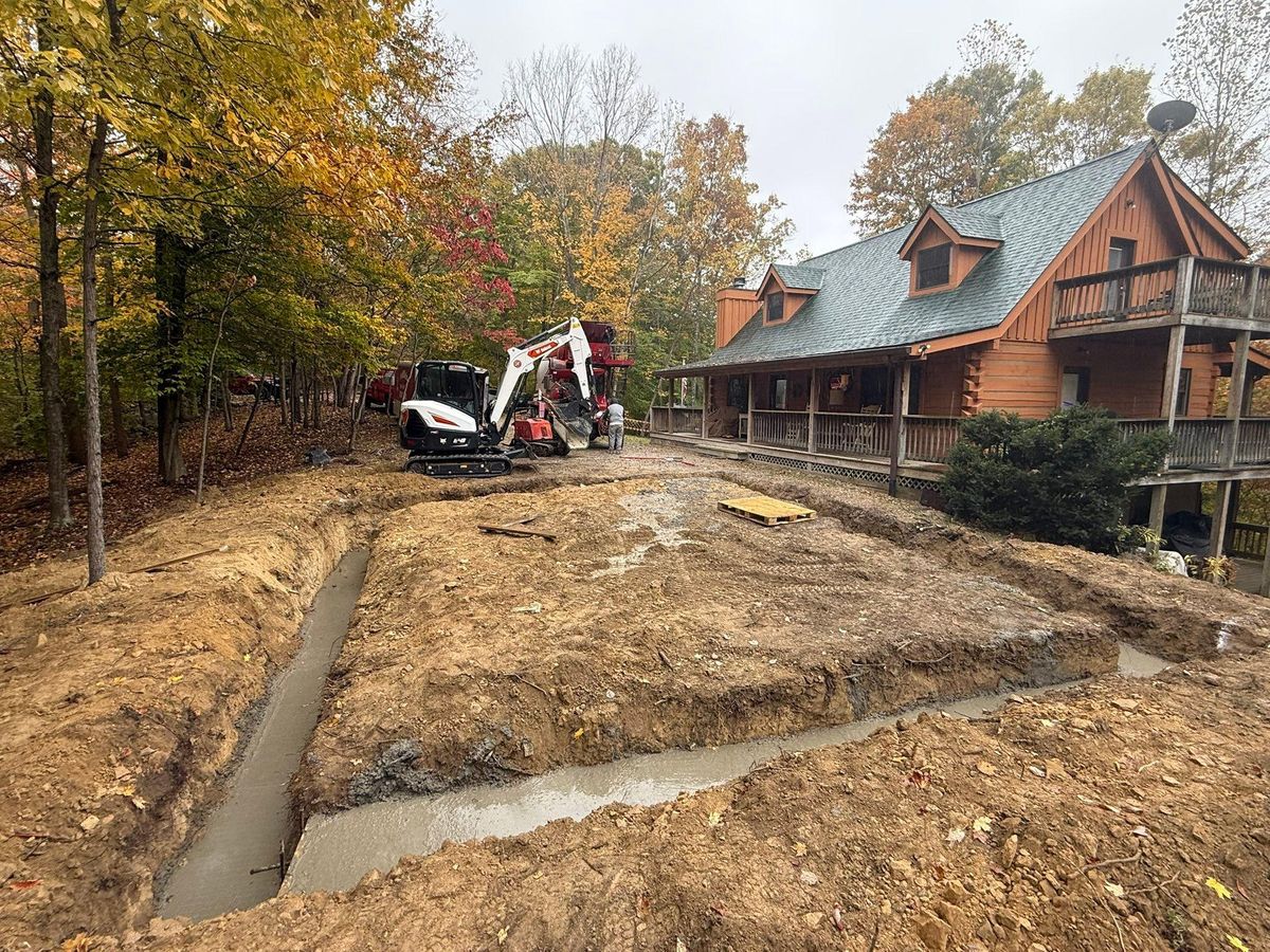 Driveways & Sidewalks for Whitfield Concrete Construction in Solsberry, IN