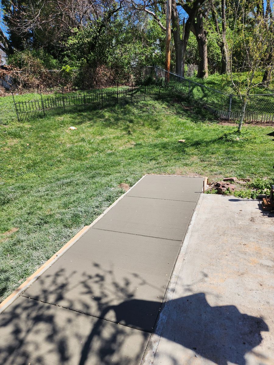 Concrete Work for NNS Contracting in St. Louis,  MO