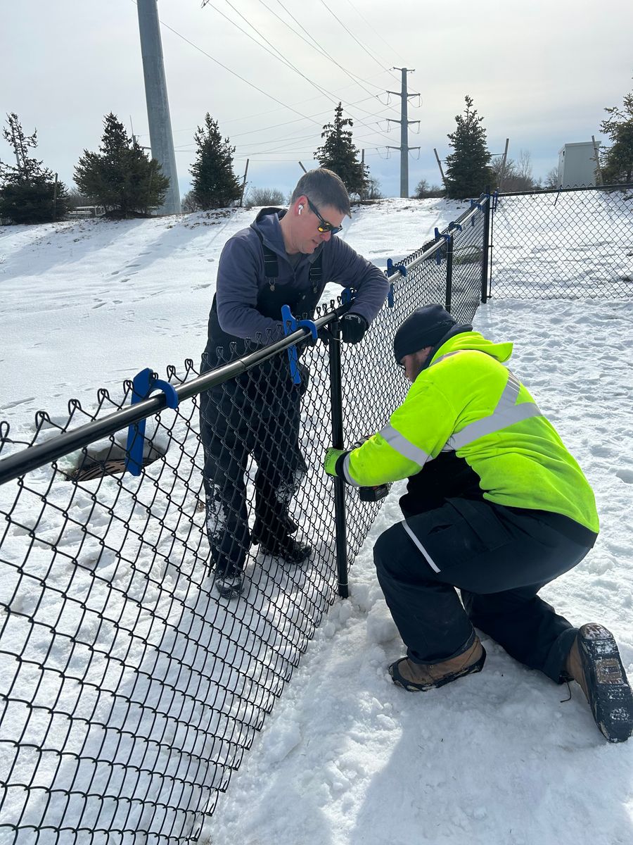 Fence Installation for TMF Services in Lapeer County, MI