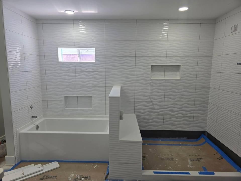 Tile Installation for GVL Renovations in Greenville, SC