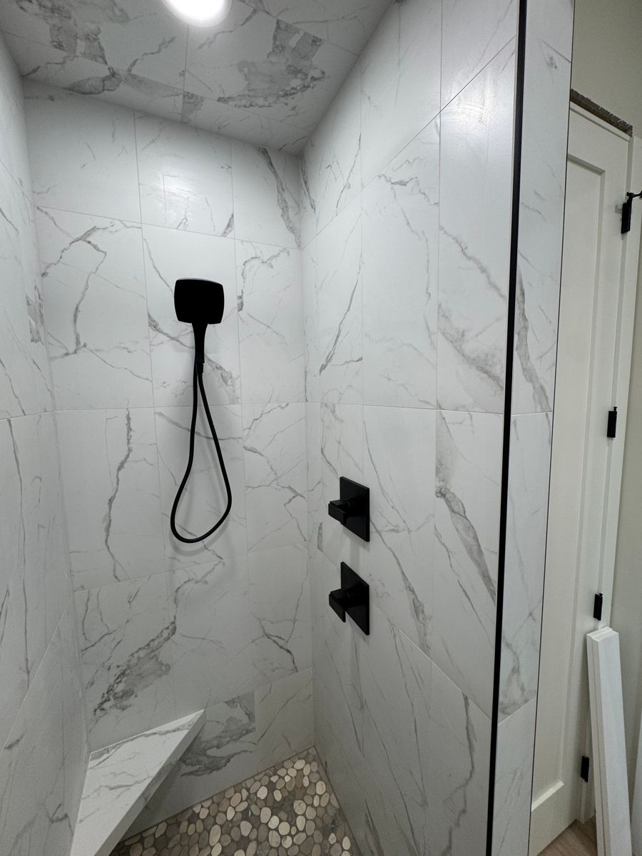 Bathroom Tiling for Dakota Tile & Stone in Belle Fourche, SD