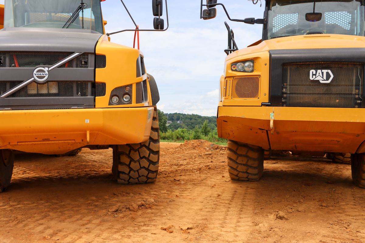 Land Grading for All Phase Development in Johnson City, TN