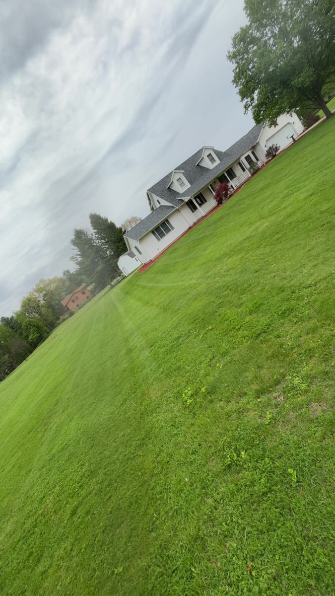Mowing for AB Lawn Care in Plymouth, IN