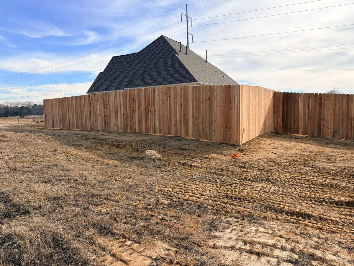 Custom Wooden Fences for Manning Fence, LLC in Hernando, MS