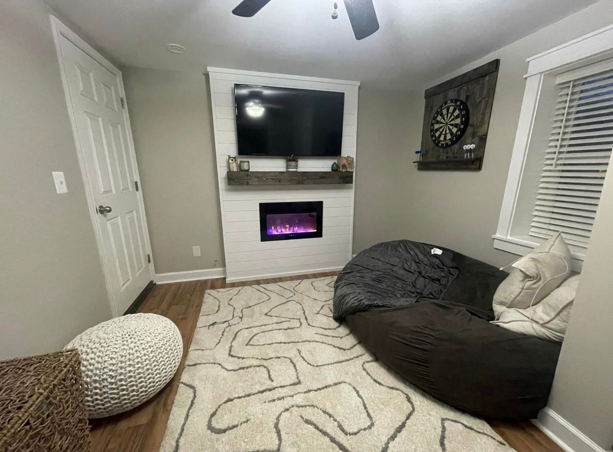 Custom built ins and entertainment for Chesapeake Solutions in Pasadena, MD