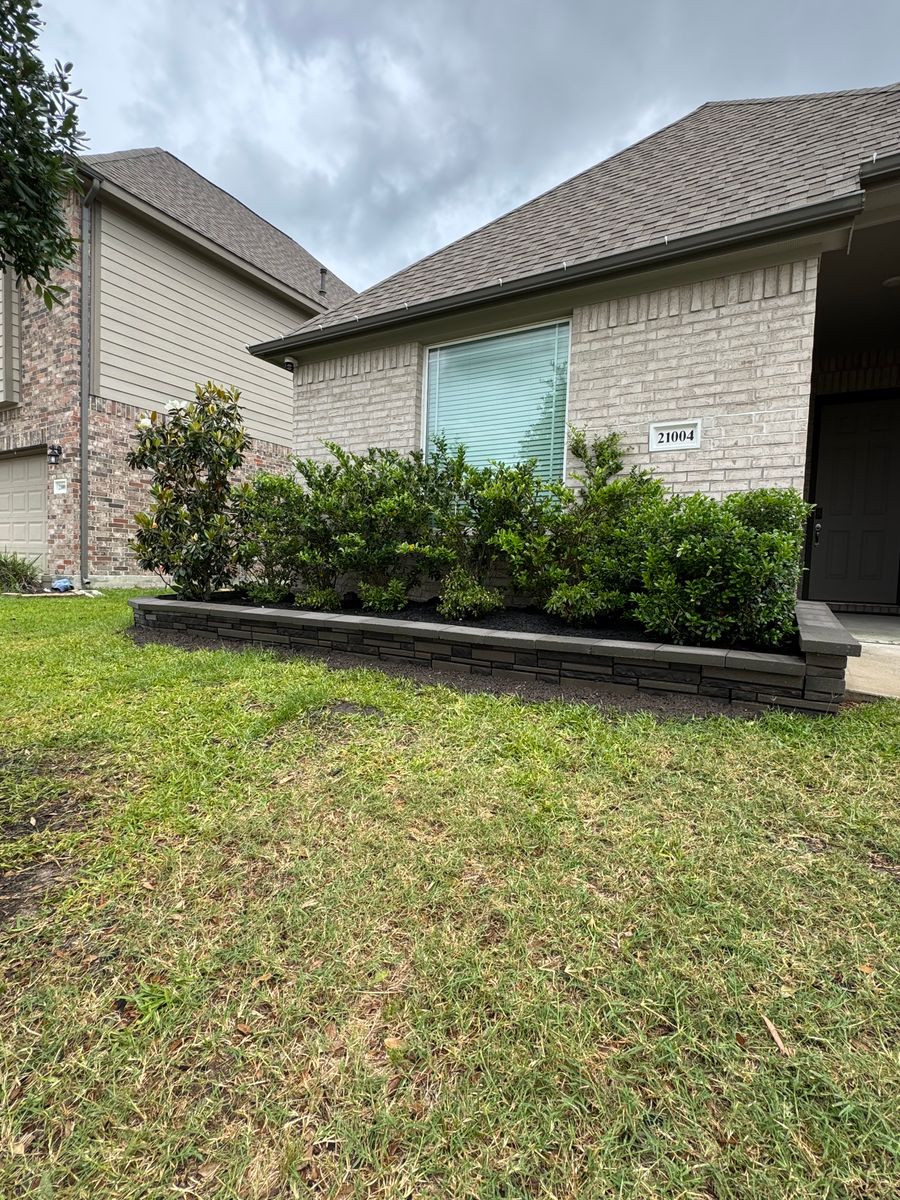 Landscaping for The Outdoor Buddies in Houston, TX