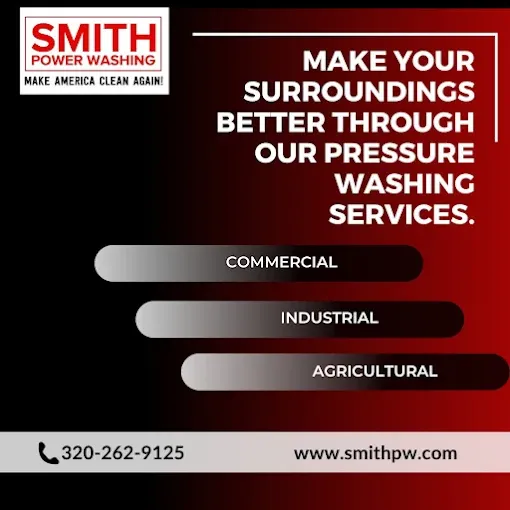 Commercial Power Washing for Smith Power Washing in Grove City, MN