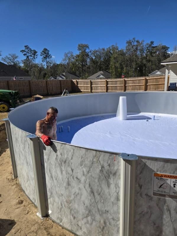 Above Ground Pool Installation for Down & Dirty Pool Service in Crawfordville, FL