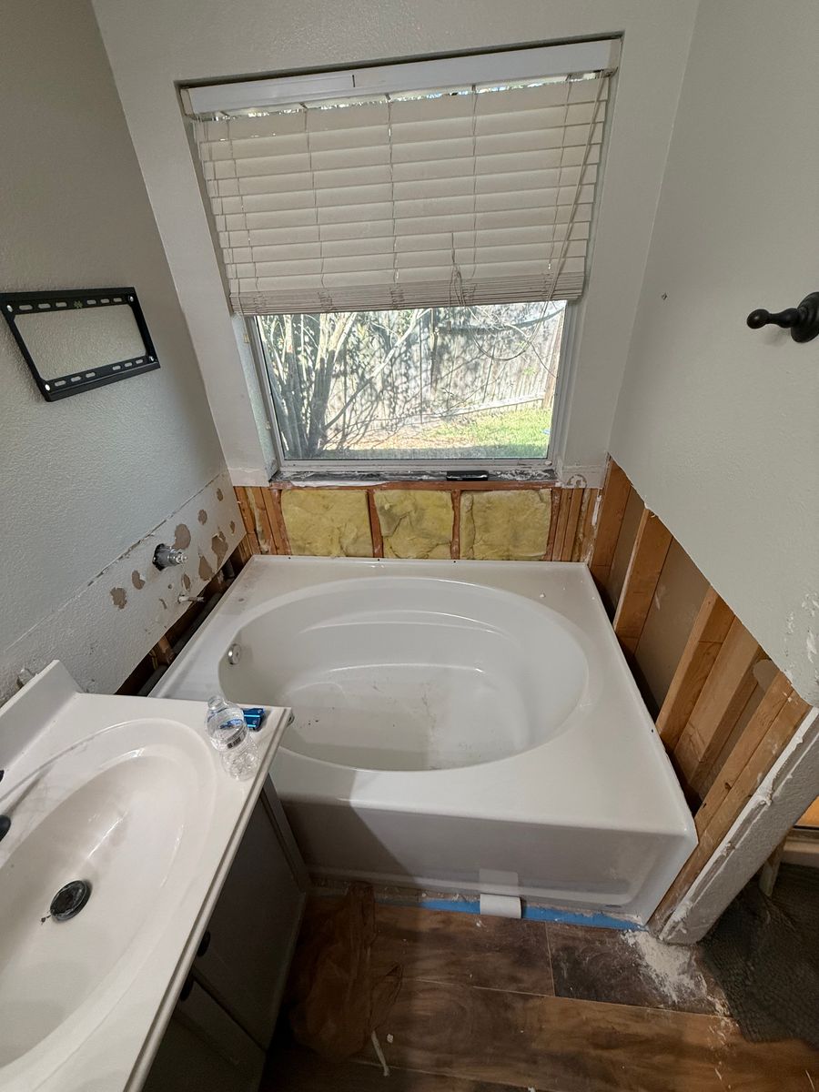 Bathroom Renovation for S&G Construction Co. in Houston, TX