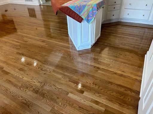 Refinishing hardwood flooring for Jason Tench Flooring LLC in Richmond, VA
