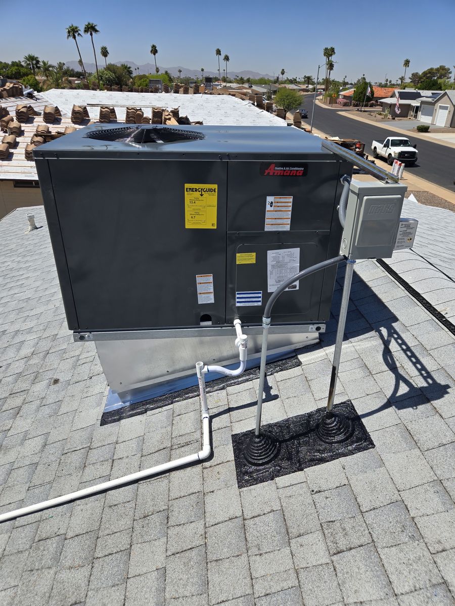 Installation of HVAC Systems for A/C Bros in New River, AZ