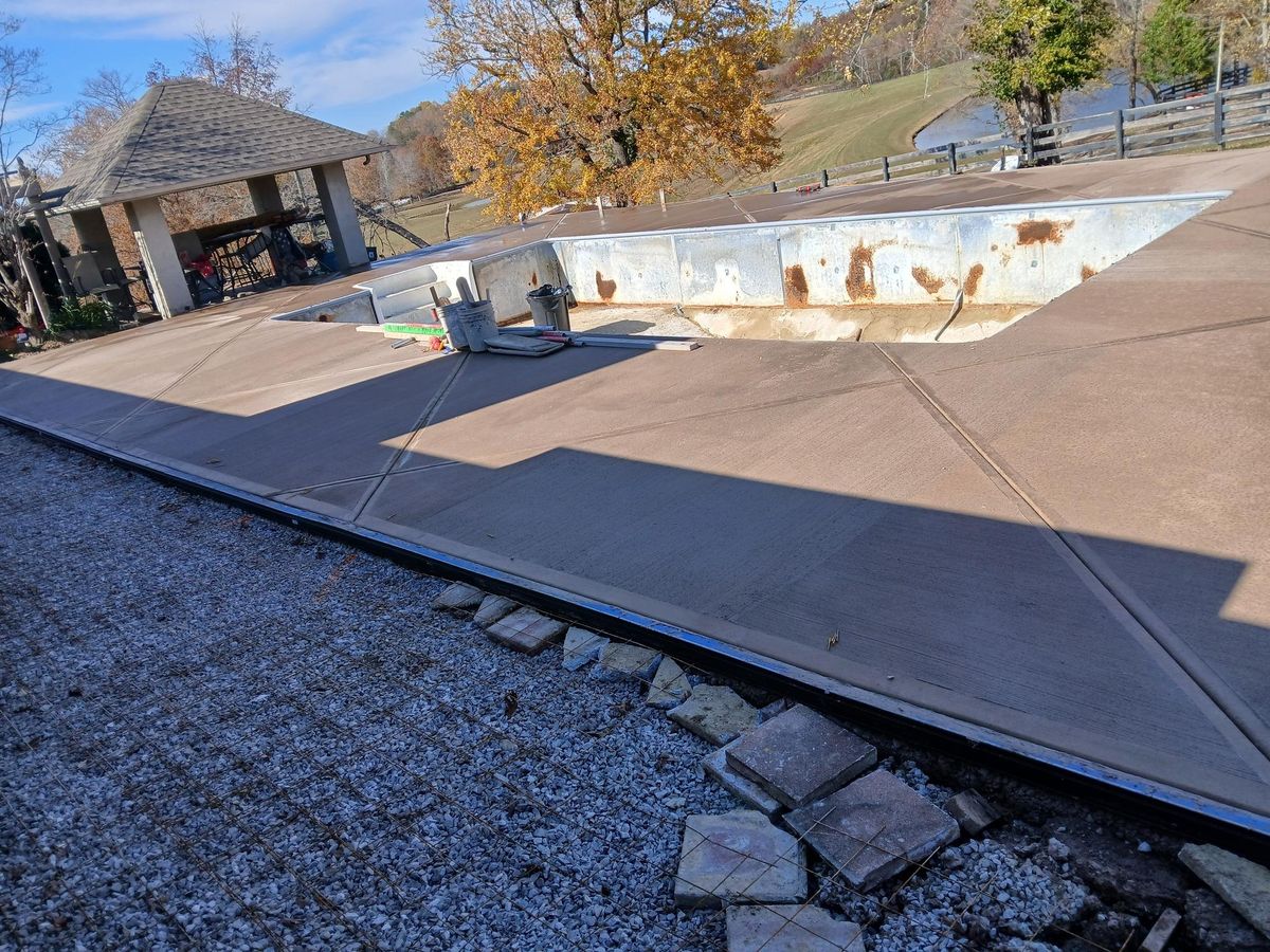 Concrete for Prater's Custom Concrete in Corbin, KY