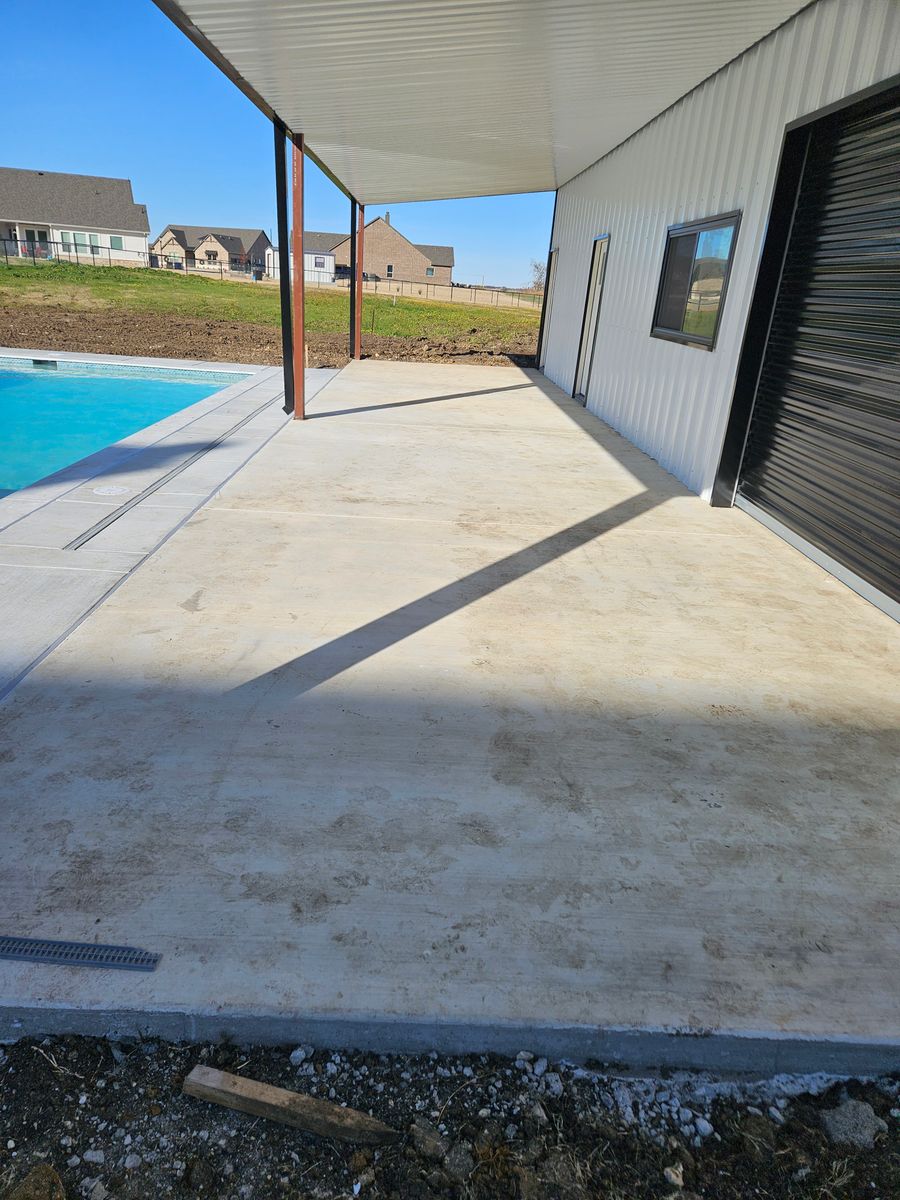 Concrete Flatwork for TX Makers Construction in Springtown, TX