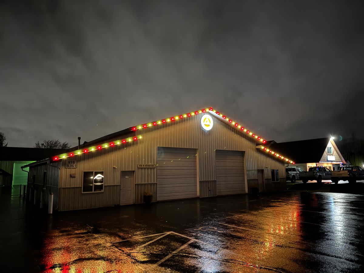 Christmas Lights for Swift Serve in Coeur d'Alene, ID