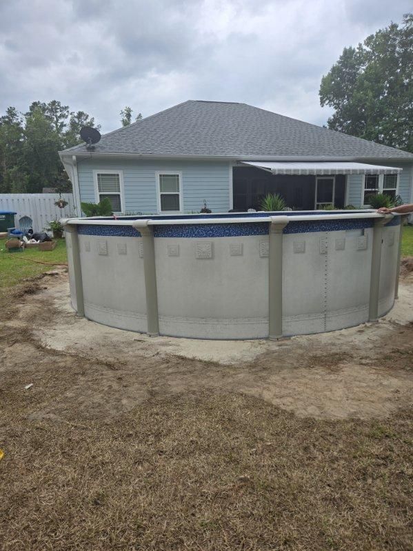 Above Ground Pool Installation for Down & Dirty Pool Service in Crawfordville, FL