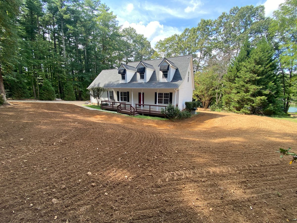 Grading for J&G LandWorx LLC in Rutherfordton, NC