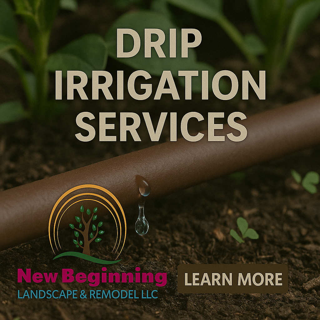 Drip Irrigation Services for New Beginning Landscape & Remodel LLC in Atlanta, GA