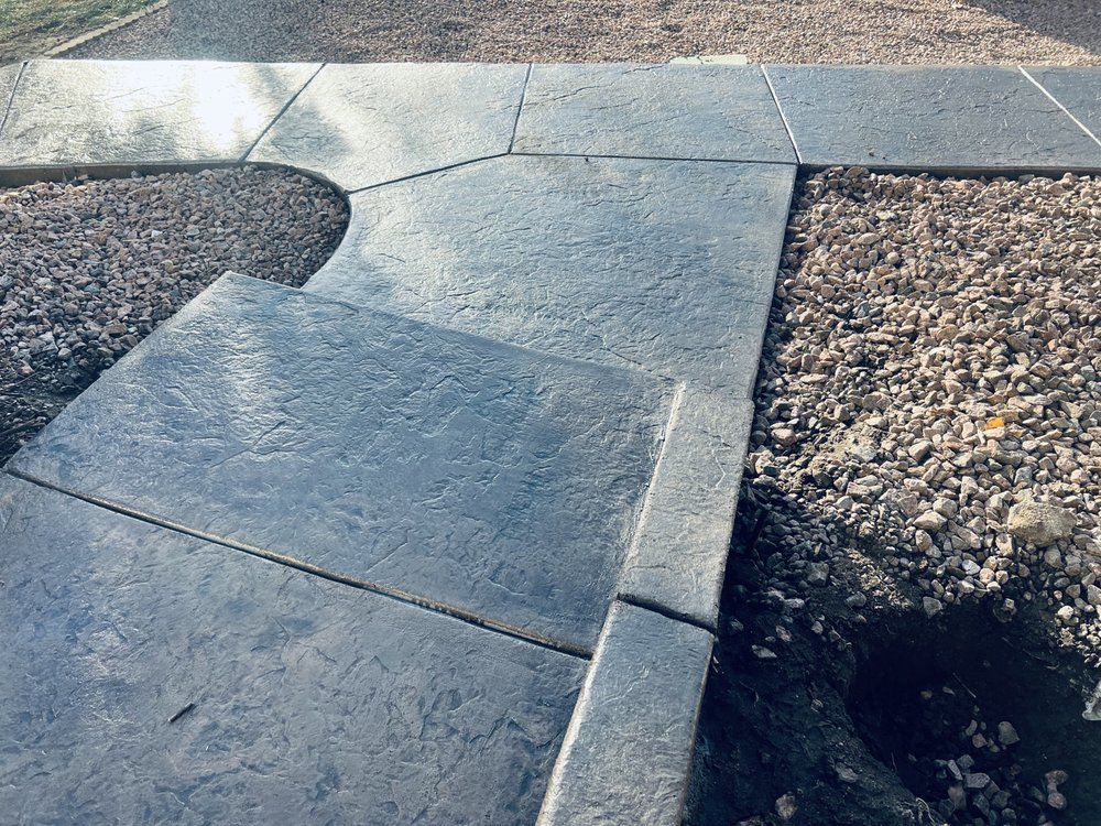 Sidewalk for Majestic Custom Concrete in Colorado Springs, CO