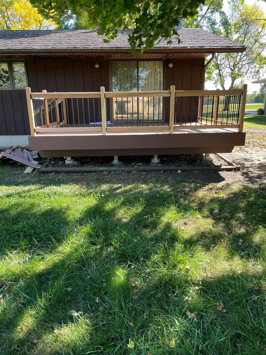 Deck & Patio Installation for Fox Construction in Rudd, IA