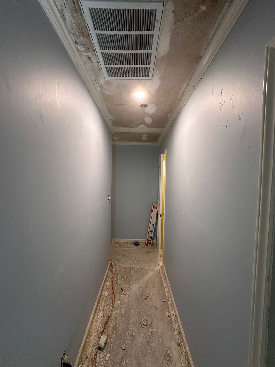 Popcorn Removal for GW Painting Co. in Charlotte, NC