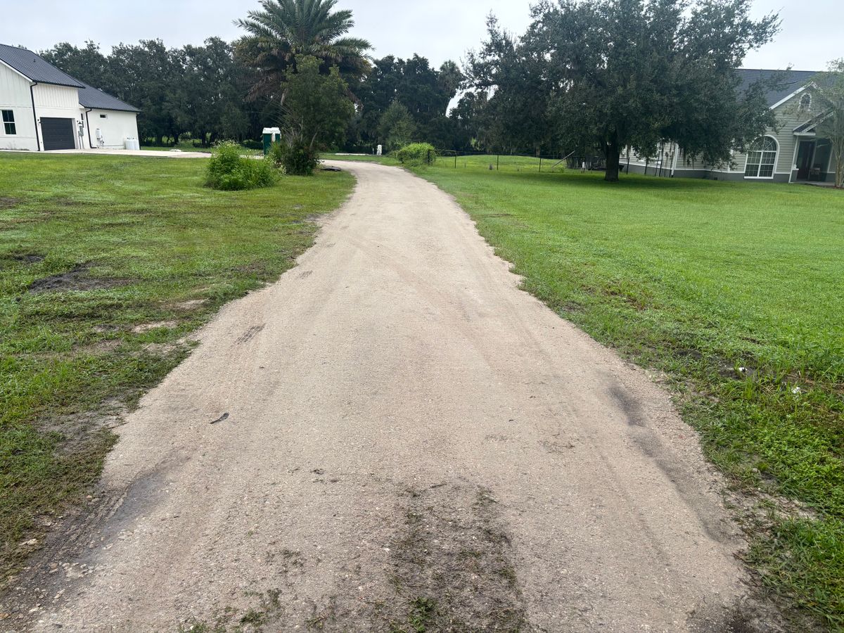 Site Preparation for Parker Land Services in Lakeland, FL