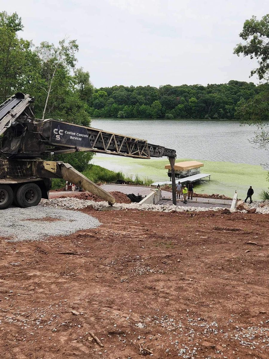 Patio Design & Installation for TC Concrete LLC in Kaukauna, WI