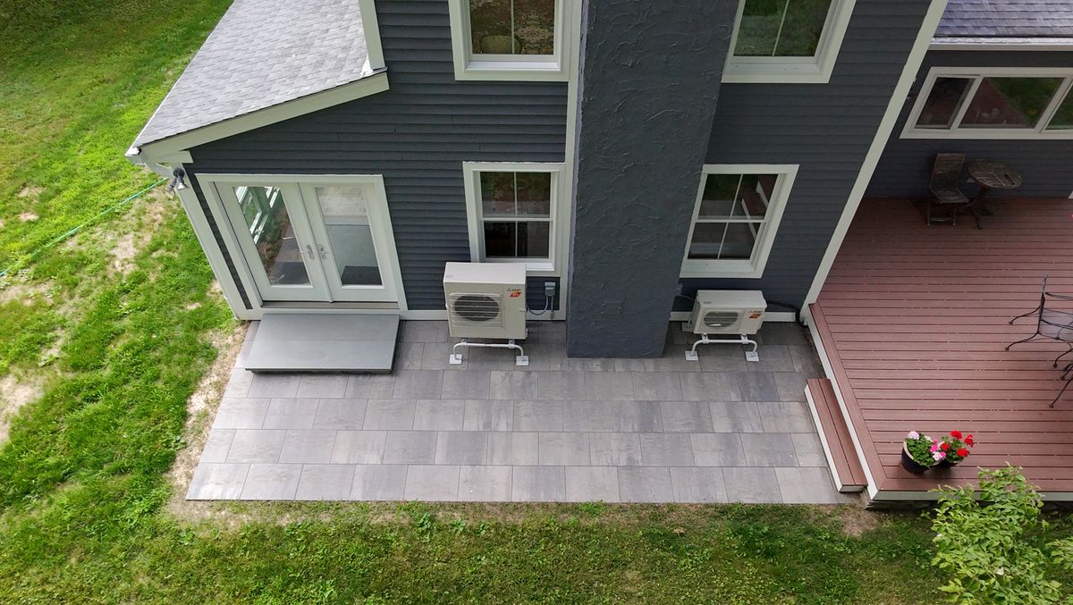 Patio building for NK Landscaping LLC in Dutchess County, NY