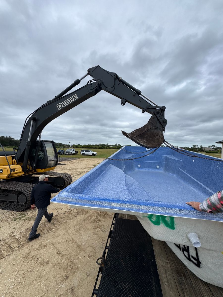 Site Preparation for South Florida Earthworks in Fort Pierce, FL