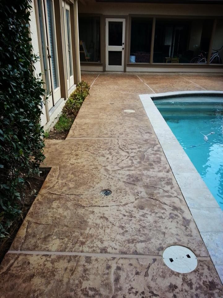 Pool & Patio Restoration for Texas Curb N Borders in Houston, TX