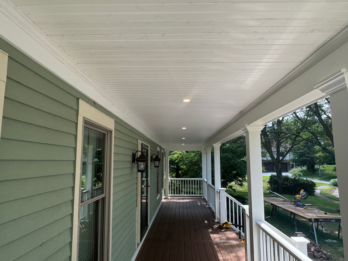 Deck Construction for Belfort Builders in Kingston, MA