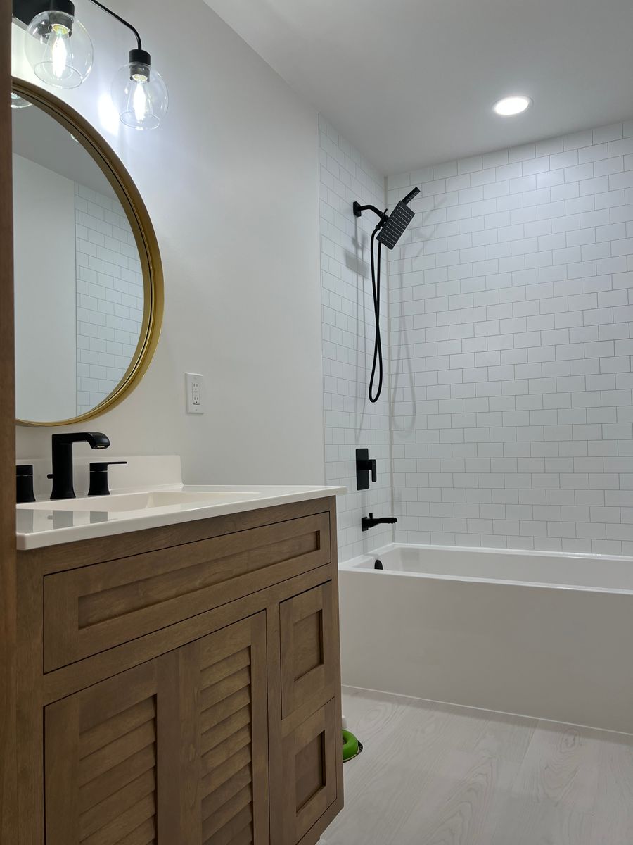 Bathroom Renovation for Crafted Construction in Northwest , Indiana