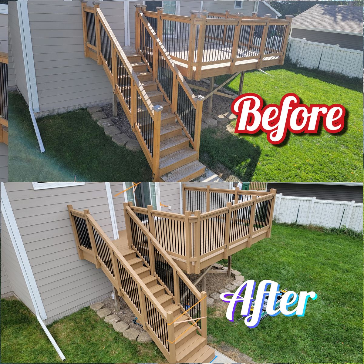 Staining for Budget Pro Painting & Remodeling LLC  in Des Moines, IA