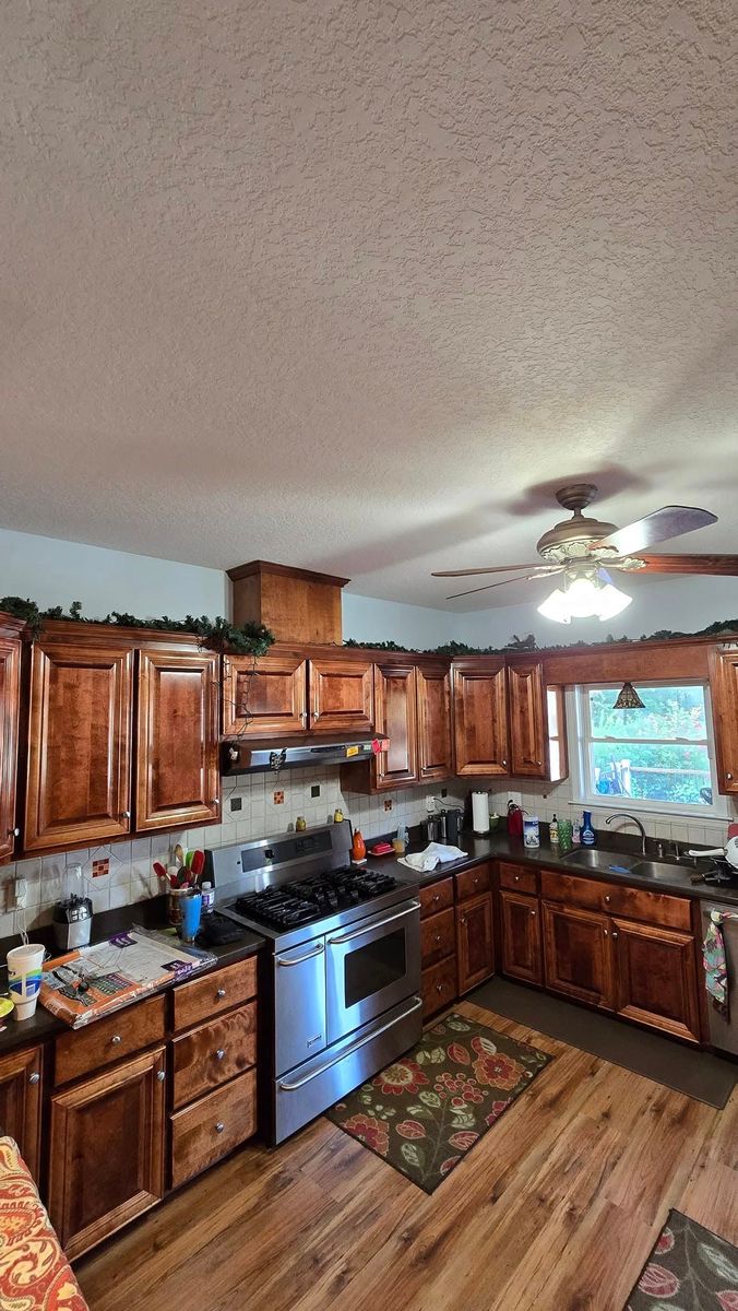 Kitchen and Cabinet Refinishing for J&J Interiors in Claxton, GA