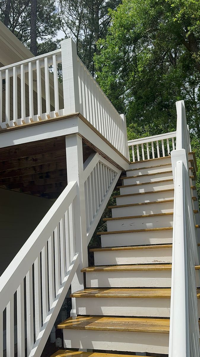 Deck & Patio Cleaning for Patriot Soft Wash LLC in Beaufort, SC