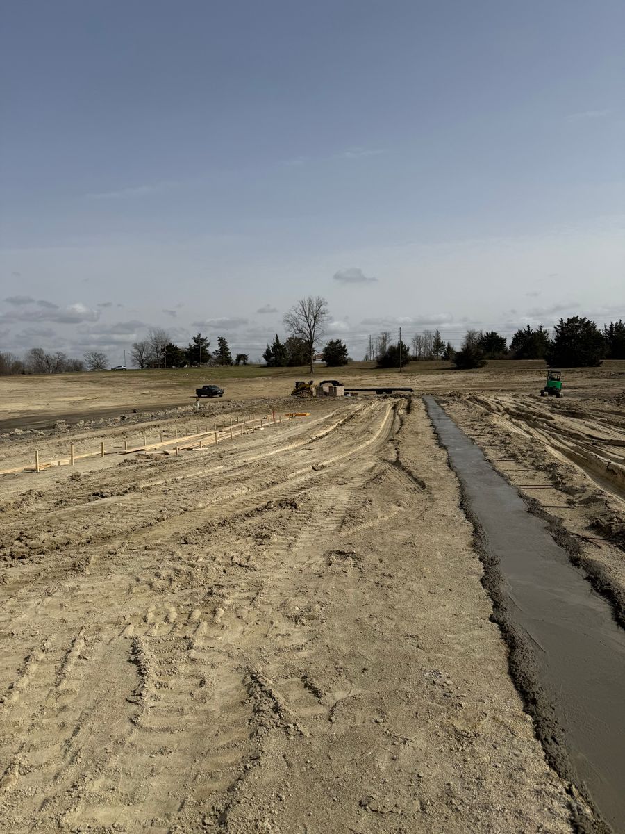 Foundation & concrete/hard surface for Double J Excavation in Nashville, AR