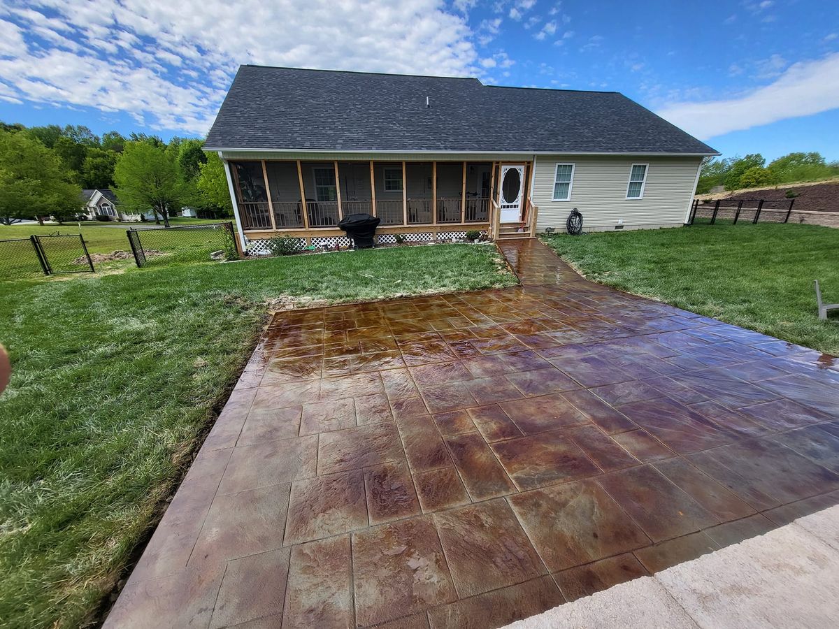 Patio Design & Construction for Miilan Construction in Boonville, NC