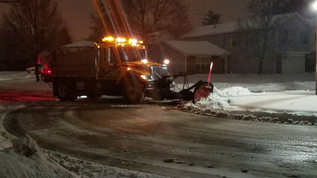 Snow Plowing  for Jamco in Monticello, MN
