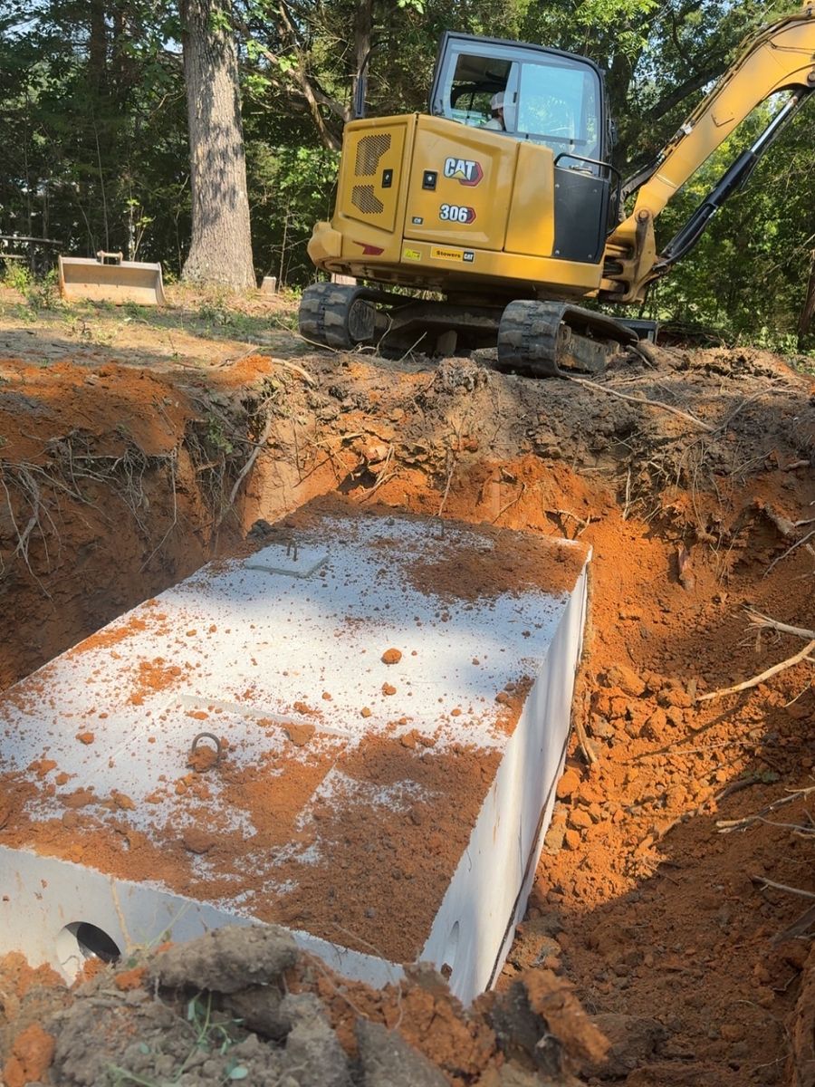 Septic System Installation for Bernard’s Outdoor Services in Greeneville, TN