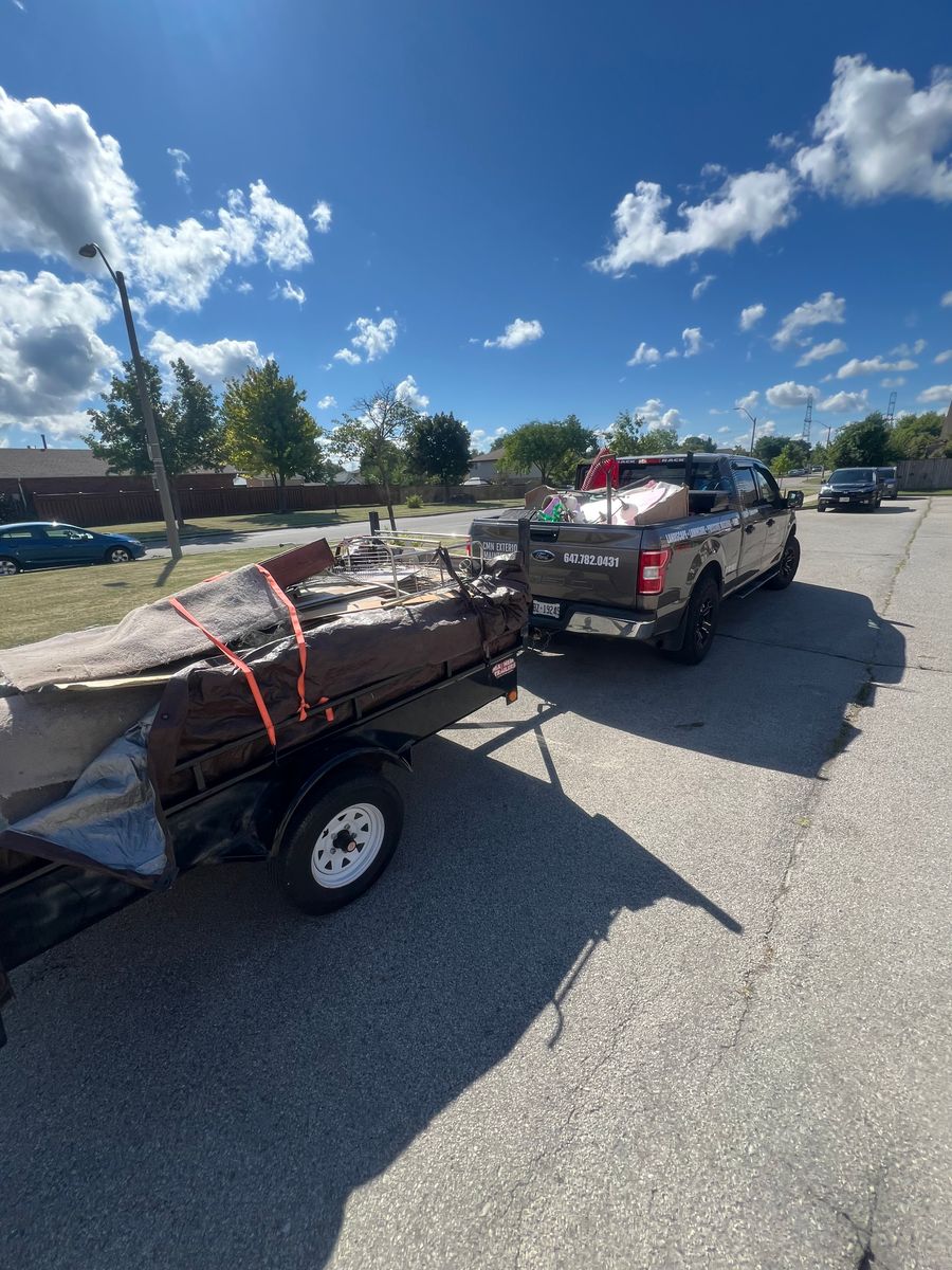 Junk Removal for CMN Exterior Maintenance in Hamilton, ON