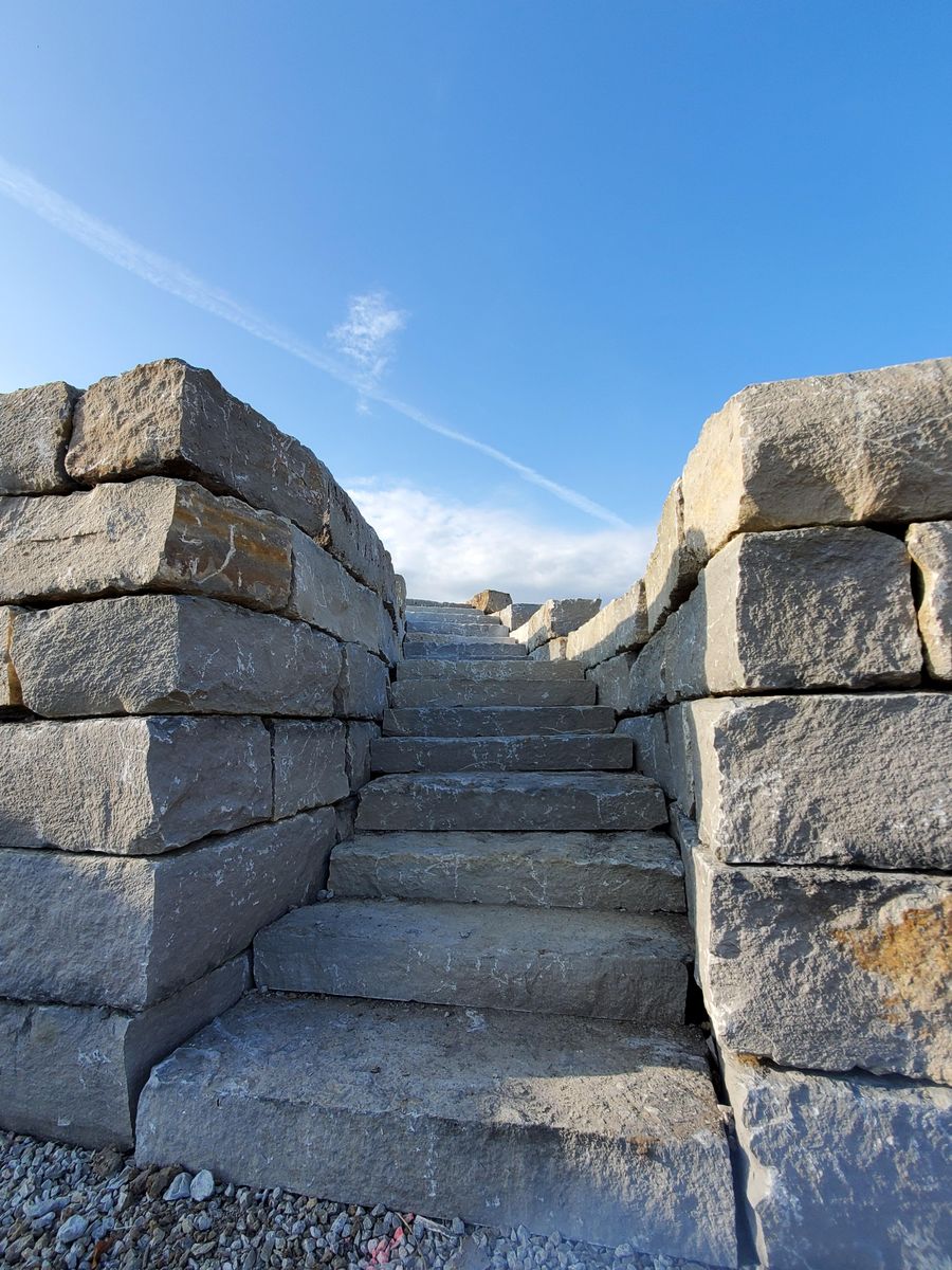 Steps + Grade Changes for Viking Dirtworks and Landscaping in Gallatin, MO