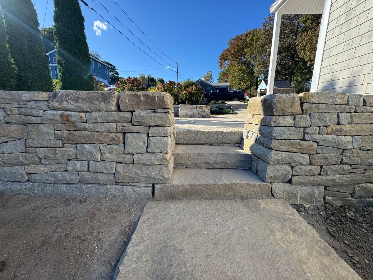Stone Masonry for Natural Roots in Georgetown, ME