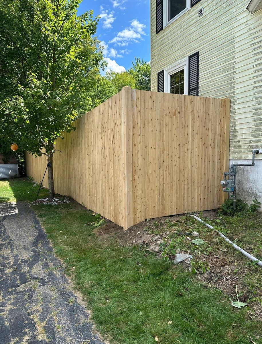 Wood Fencing for Modern Fence NH in Atkinson, NH