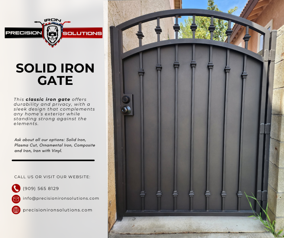 Gates for Precision Iron Solutions in Ontario, CA