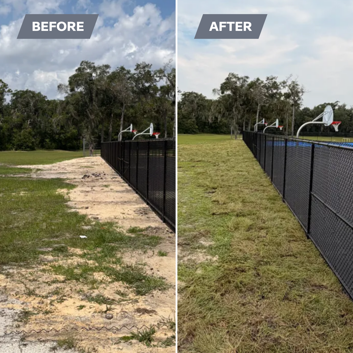 Sod Install for C4 Ground Control in Orlando, FL