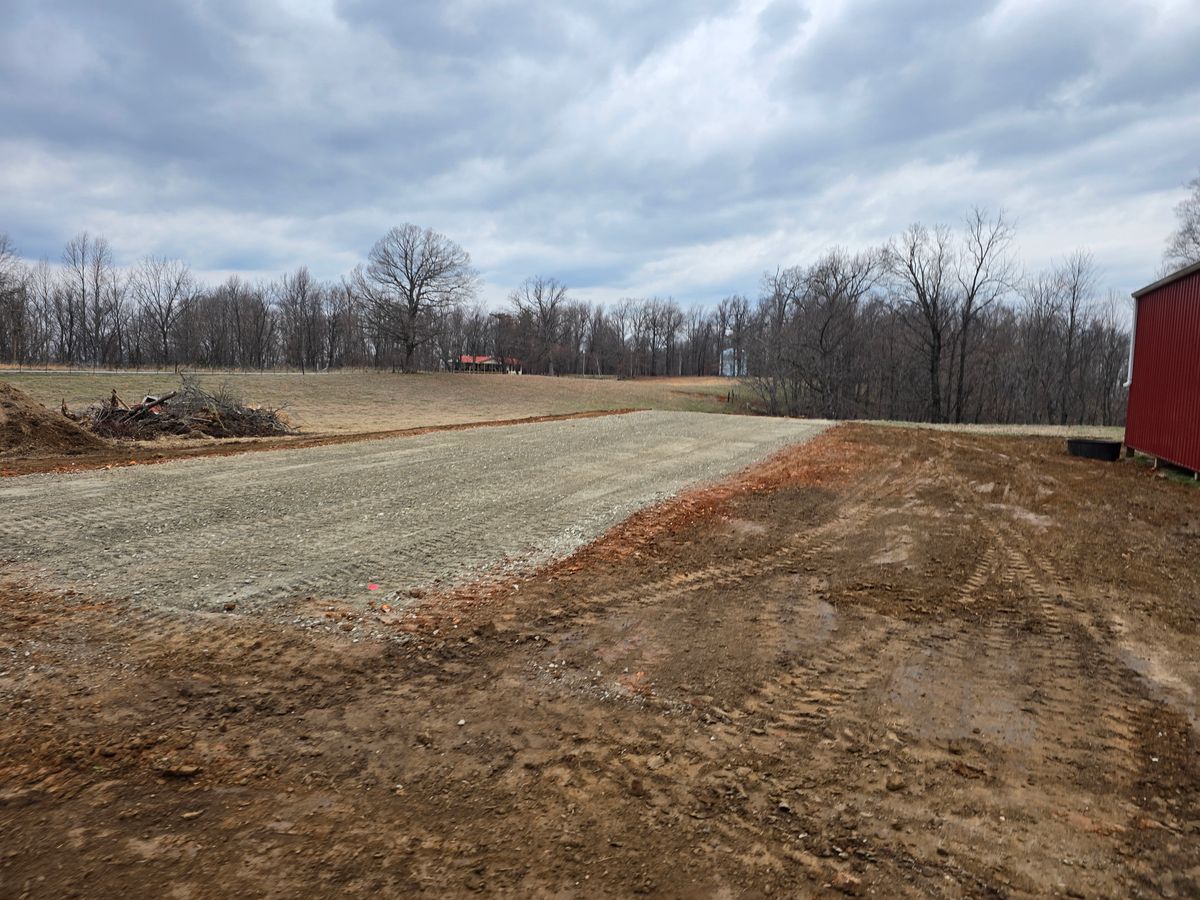 Leveling for Troyer's Excavation in Monterey, TN