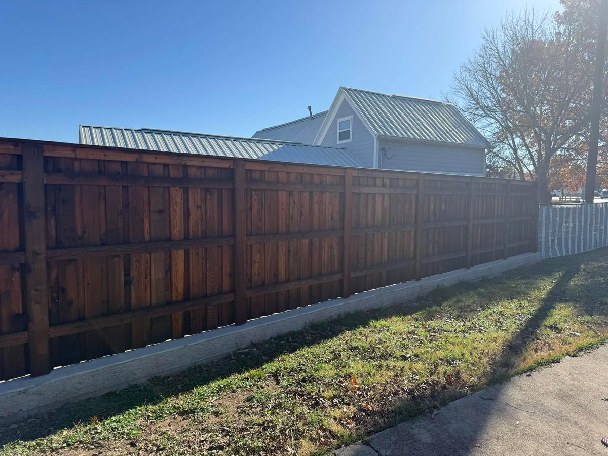 fencing for CrossCut in Kempner, TX