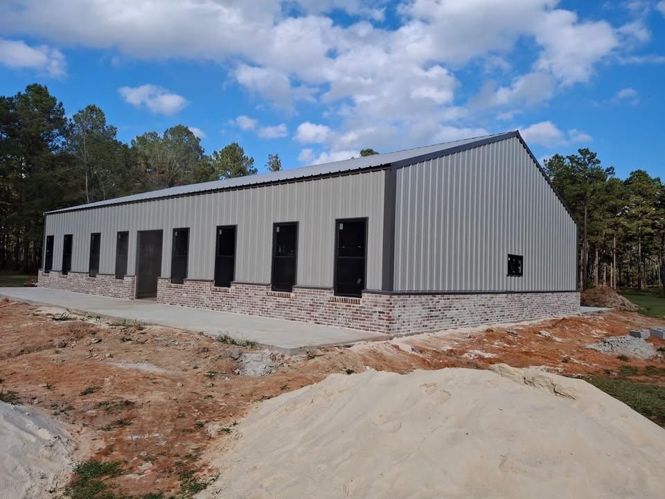 Barndominium Construction for H&M Construction Metal Buildings in Osyka, MS